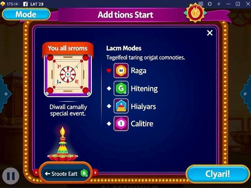 Carrom Royal Victor Diwali special event screenshot